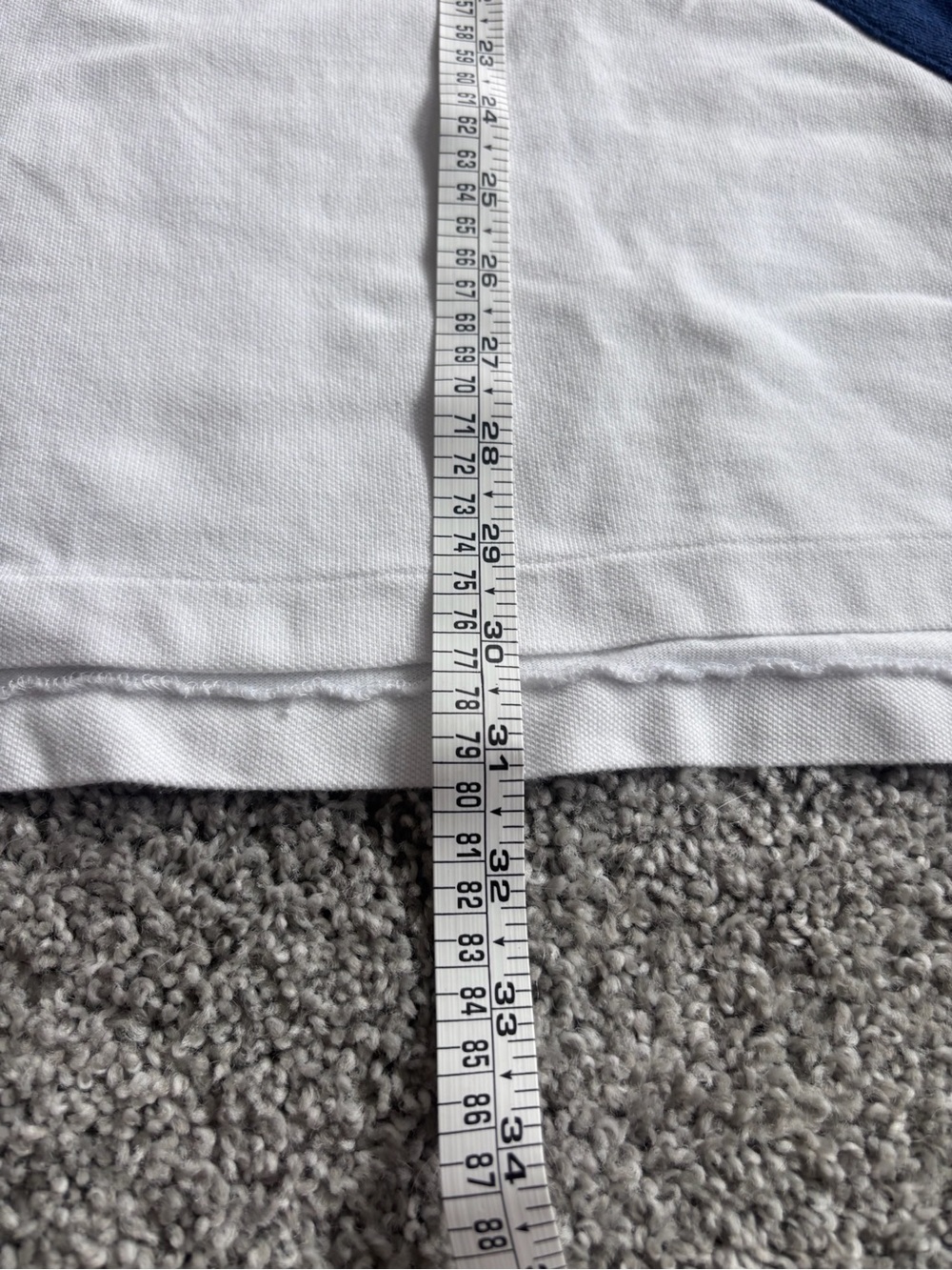 Polo by Ralph Lauren Polo Club White Polo with Diagonal Stripe - Picture 9 of 9